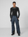 Ски панталони 4F H4Z22 SPMN001, Regular Fit, со ремени, темно сини