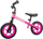 Biçikletë balance Bottari Bimbo Bike, kornizë metalike, rrota gome, rozë