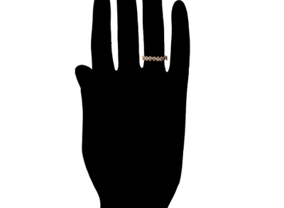 Set unazë/vathë Xuping, të praruar në ar 18K, #9