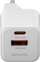 Karikues muri 4smarts 540122, 20W, USB C edhe USB A, i bardhë