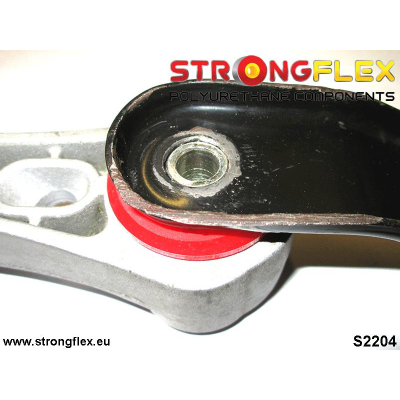 Set bushesh transmisioni Strongflex 226205B, poliuretan 80ShA, për Audi A3 96-03 FWD Quattro, i kuq