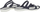 Sandale Crocs Swiftwater 203998-462, nr. 36/37, blu e errët me të bardhë
