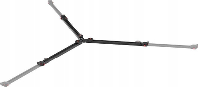 Tripod video Manfrotto 509 Pro me 645 Fast Twin Alu, kokë fluide, alumin, i zi