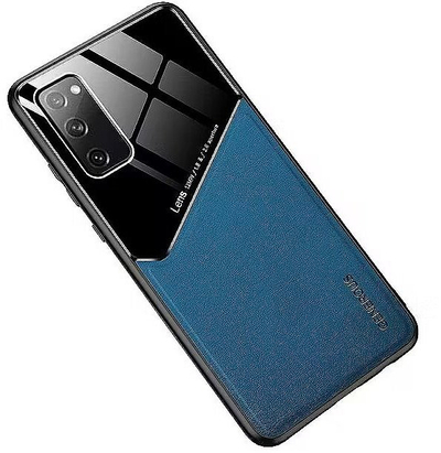 Kapak Mocco për Apple iPhone 12 Pro, lëkurë, me magnet, blu