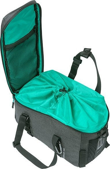 Çantë bagazhi për biçikletë Basil Discovery 365D Trunkbag Medium, që s’e merr uji, e zezë