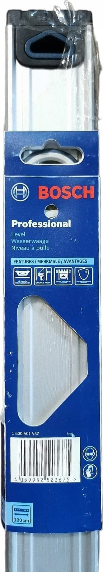 Nivel matës Bosch 1600A01V3Z, alumin, 1200mm, ngjyrë argjendtë
