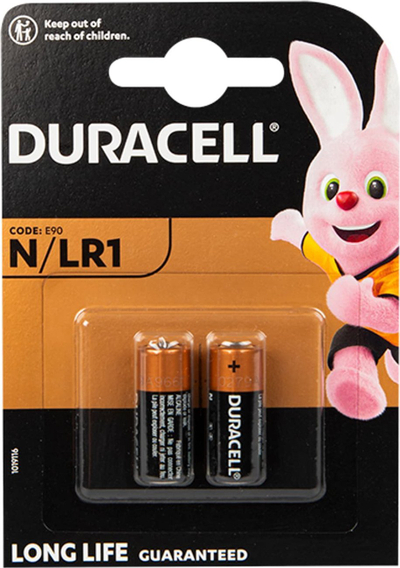 Bateri alkaline Duracell MN9100 LR1, 1.5V, pako me 2 copë