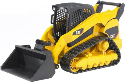 Lodër ekskavator me ngarkues Bruder Delta Caterpillar (02136), i verdhë