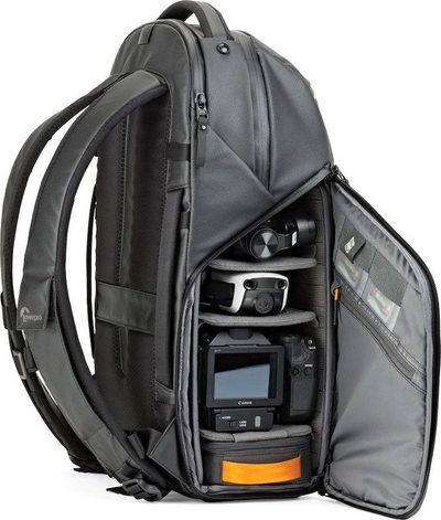 Çantë shpine Lowepro FreeLine BP 350 AW për aparat fotografik dhe laptop 15\", e zezë