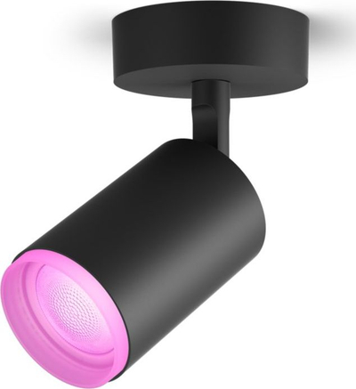 Spot muror LED Philips Hue Fugato 5063130P7, GU10 5.7W, White and Color Ambiance, i zi
