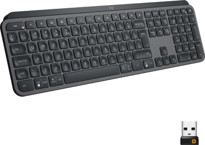 Tastierë Logitech MX Keys Wireless, Grafiti, US
