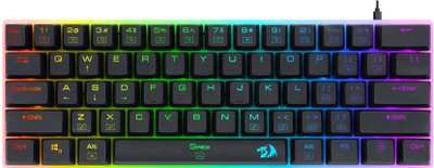 Tastierë mekanike gaming Redragon K605 Alien Giant, RGB, me kabllo, e zezë