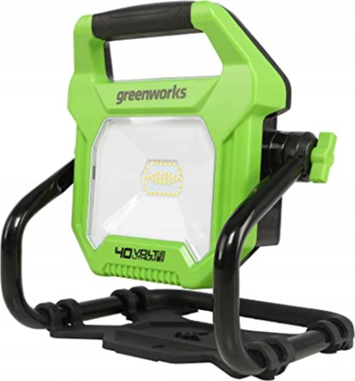 Lampë pune me bateri Greenworks G40WL, 40V, e gjelbër