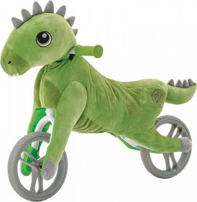 Bicikletë ekuilibri Yvolution My Buddy Wheels Dino, për kalamaj 2+, jeshile