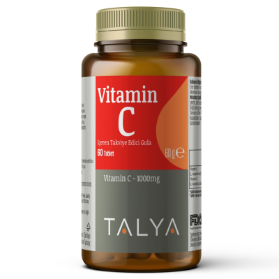 Suplemente Talya Herbal Vitamin C 1000 mg, 60 tableta, 60g