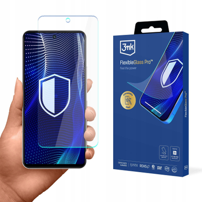 Xham mbrojtës 3MK FlexibleGlass Pro për Vivo Y19s, hibrid, ultra i hollë, transparent