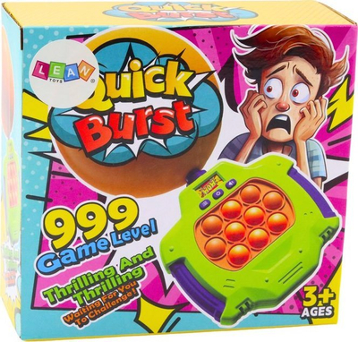 Loja elektronike Pop It Arcade Console Exploding Balloons, për kalamaj 3+, shumëngjyrëshe