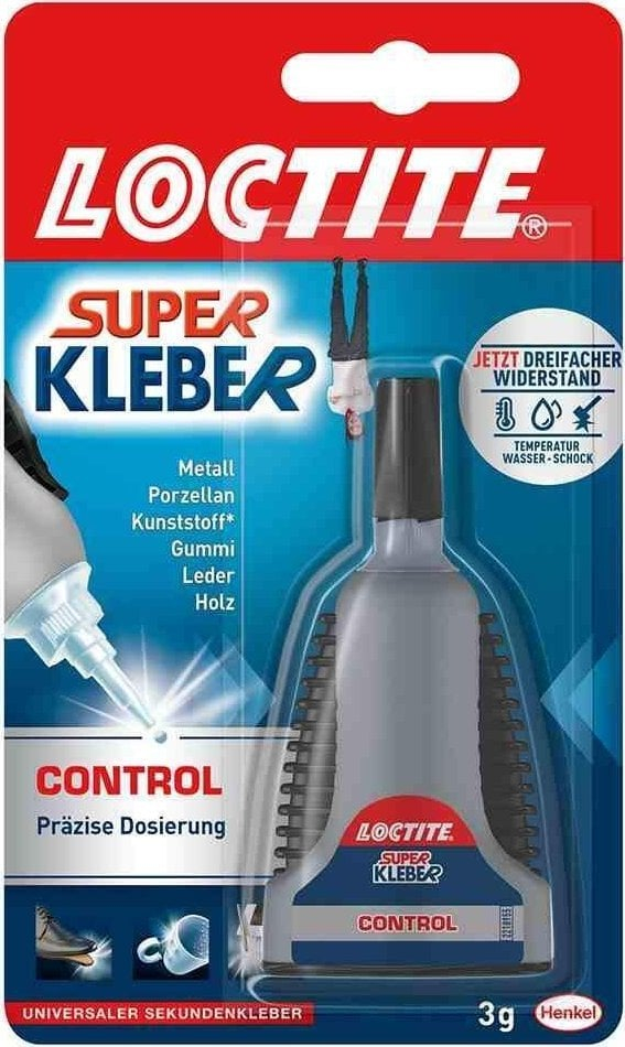 Ngjitës universal Loctite Glue Matic, paketim blister, transparent