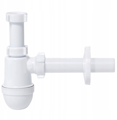 Sifon lavamani Viega 1 1/4" x 32mm, plastik, i bardhë
