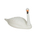 Dekor kopshti Garden Center Swan N009, polirezine, 88x36x43 cm, i bardhë