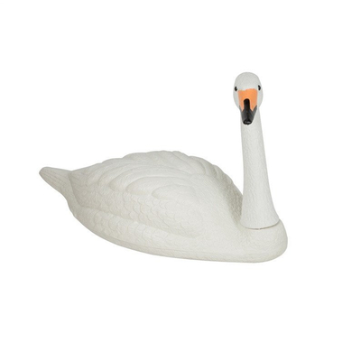 Dekor kopshti Garden Center Swan N009, polirezine, 88x36x43 cm, i bardhë