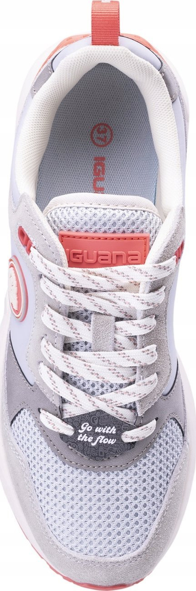 Atlete femrash Iguana Majro W 92800598097, me lidhëse, gri me rozë