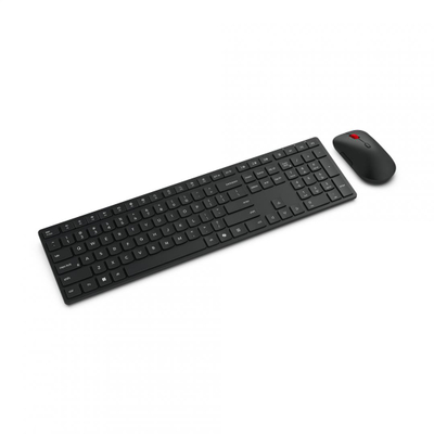 Kombo tastierë dhe mi Lenovo Wireless Multi-Mode Pro 6000, US English, me marrës USB, i zi