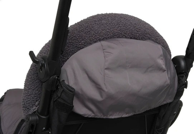 Footmuff THES PER KARROCE Puffed Grey