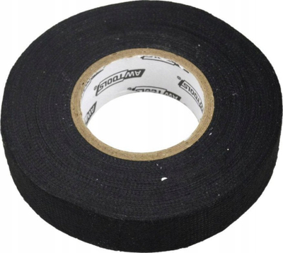 Tejp izolues tekstil AWTools AW Textile, 19mm, 15m, i zi