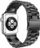 Rrip metalik Mercury për Apple Watch, 38/40/41mm, çelik inox, i zi