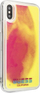 Kapak telefoni Guess Glow in the Dark për iPhone X/Xs, TPU, sand pink