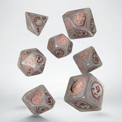 Set zare Q-Workshop Dragons Quartz, 7 copë, tematikë dragojsh, ngjyrë kuarc