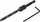 Freza me stërvitje pilot Awtools nr. 10, 2 mm, për dru