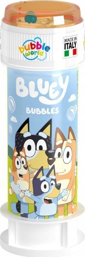 Lodër me flluska Bluey Bubble Tub with Maze, tub me shkop flluskash, kapak me labirint, shumëngjyrëshe