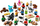 Kalendar aventurë LEGO Harry Potter 2025, set për me bo figura, shumëngjyrësh