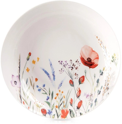 Pjatë e thellë për supë Orion POPPY, porcelan, 20.5 cm, shumëngjyrëshe