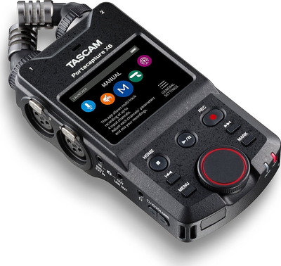Regjistrues audio Tascam Portacapture X6, 6 kanale, 32 bit 192 kHz, i zi