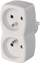 Prizë dyfishe EMOS P0028N, 2x 2P+PE, 3680W, e bardhë