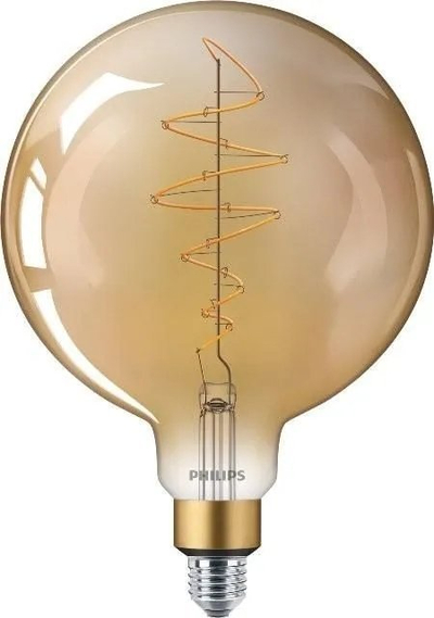 Llampë dekorative LED Philips Vintage Classic Gold G200, 7W, E27, dritë e ngrohtë, e artë