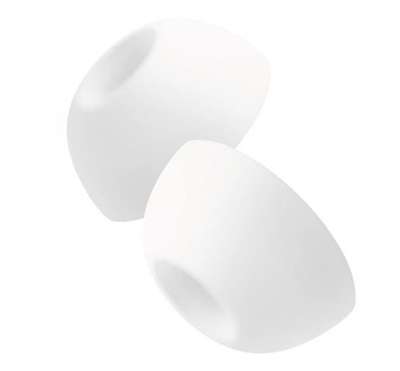 Jastëkë silikoni FIXED Plugs Pro, për Apple AirPods Pro, 2 palë, madhësia S, të bardhë