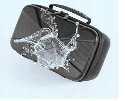 Çantë mbrojtëse XREC për altoparlant JBL Charge 6, kundër ujit, me xhep për aksesorë, e zezë
