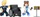 Set figure lojërash Roblox Brookhaven St. Luke’s Hospital, 2 figura, me aksesorë spitali, shumëngjyrësh