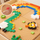 Tavolinë loje e mësimi Masterkidz STEM Wooden Wall, panel druri, 135 copa, ngjyrë druri natyrale