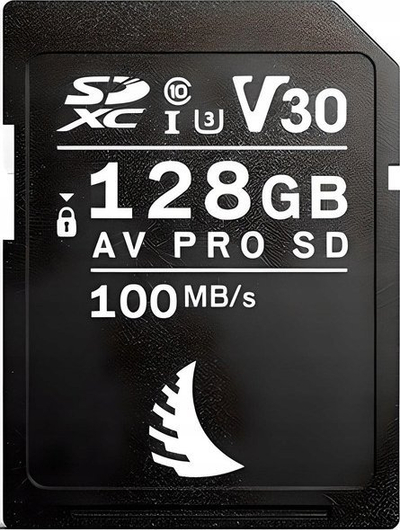 Мемориска картичка Ејнџелберд AV PRO, 128GB, SD, 100MB/s