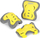 Set mbrojtësesh Spokey 940932, madhësia L, për fëmijë 25-50 kg, i verdhë