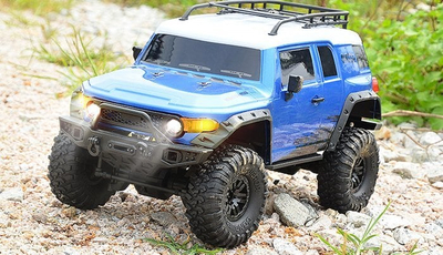 Makinë lodër me telekomandë Amewi Dirt Climbing CV Crawler, 1:10, bateri Li-Ion 1500mAh, blu