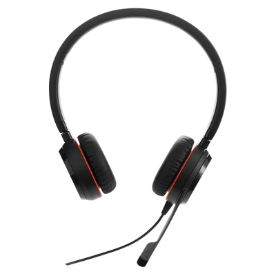 Слушалки со микрофон Jabra Evolve 20 SE, со кабел, USB Type-C и USB Type-A, црни