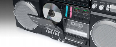 Radio kasetofon Muse M380GB, CD USB MP3, Bluetooth, i zi