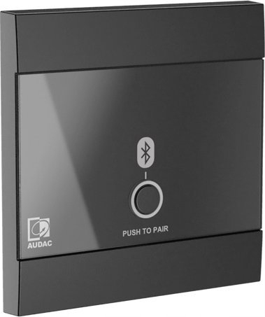 Panel muri Bluetooth Audac WP220 për ARES5A, 80 x 80 mm, i bardhë