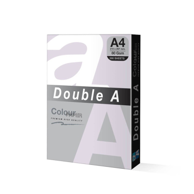 Double A Leter Me Ngjyre A4 80Gr Lavender 500Fl